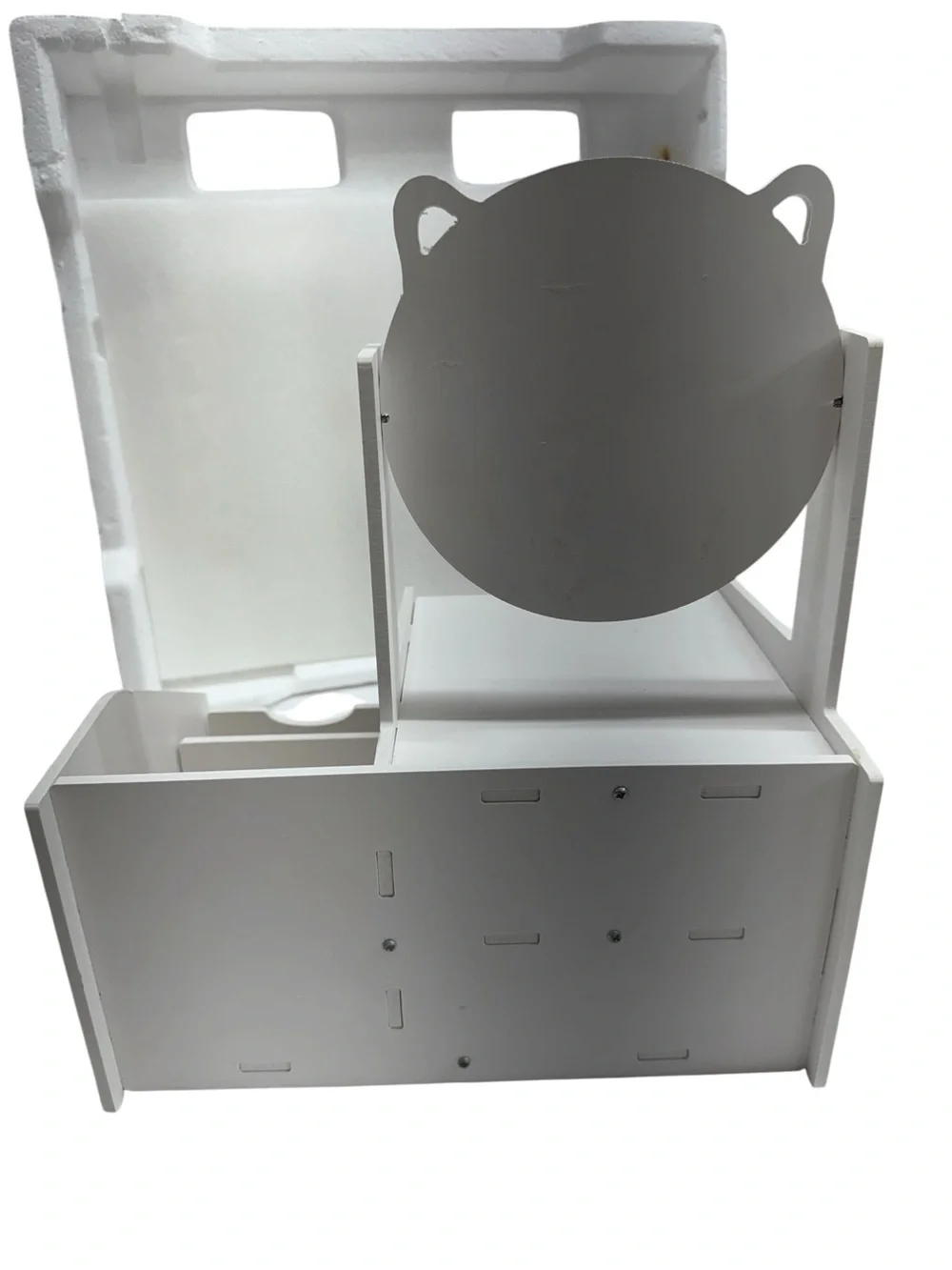 Hello Kitty White and Pink Jewelry Chest with Cat-Ear Mirror